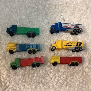 Vintage PEZ truck bundle of 6
